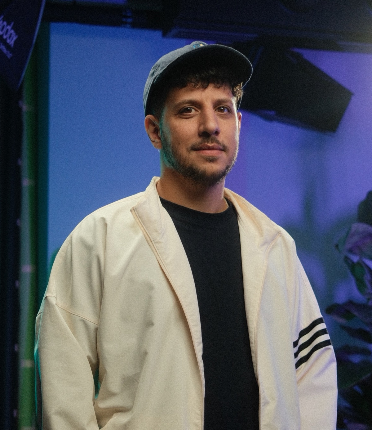 Amr Kawji — on set